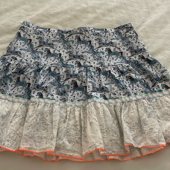 Cowgirl Wild Horses Skirt - S - Picture 1 of 10